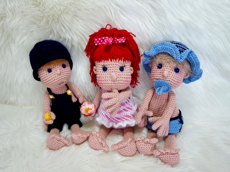 Häkelanleitung Puppen Mimi und die Strolche Bild 5