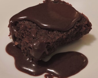 Velvet Fudge Sauce Recipe: Gluten-Free Chocolate Lover's Dessert (PDF or JPEG)