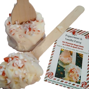Gourmet Hot Chocolate Bomb & Stirrer Set: Halloween, Fall Flavors
