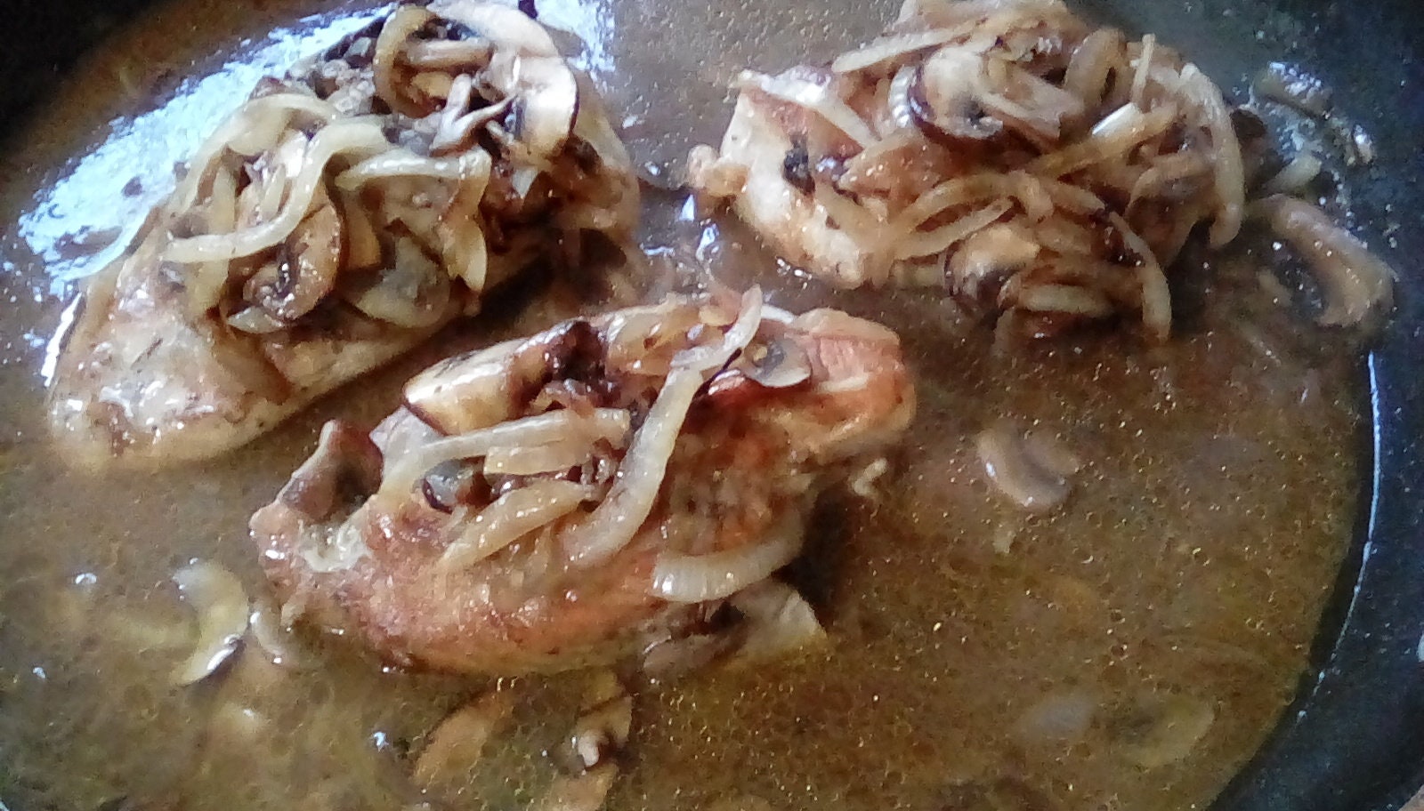 Chicken Marsala With Shiitake Mushrooms and Bacon Downloadable PDF or