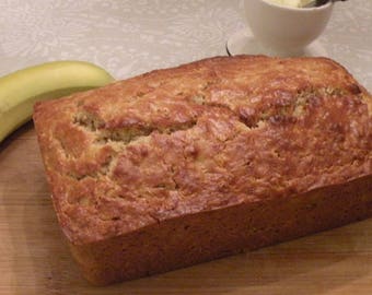 Secrets Inn Banana Oatmeal Bread downloadable PDF or JPEG Eating Cleaner Tasty Gifts in a jar recipe file
