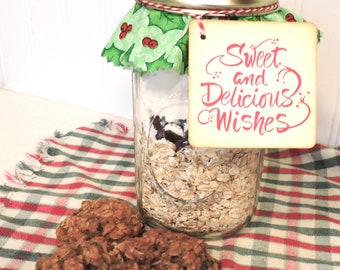 Clearly Delicious Oatmeal Raisin Cookie Mix Gifts-in-a-Jar PDF recipe file