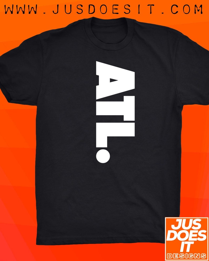 Big ATL Vibes T-shirt/Sweatshirt Atlanta Shirt Please Read Item Details In Full image 7