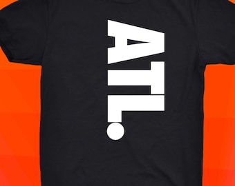 Big ATL Vibes T-shirt/Sweatshirt - Atlanta Shirt Please Read Item Details In Full