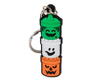 Boo Buckets McDonalds Happy Meal Halloween Pails PVC keychain