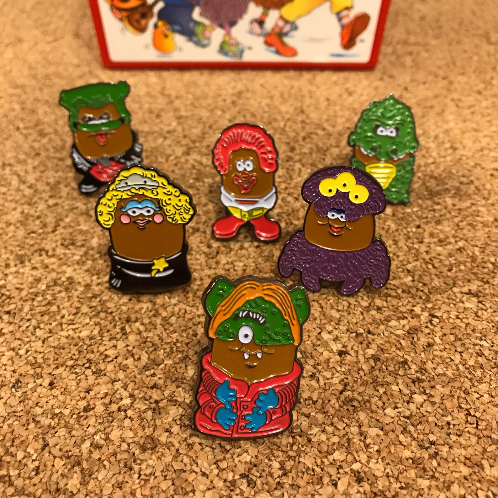 Creature Halloween Mcnugget Enamel Pin - Etsy