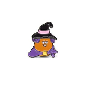 Witch Halloween Mcnugget Enamel Pin - Etsy
