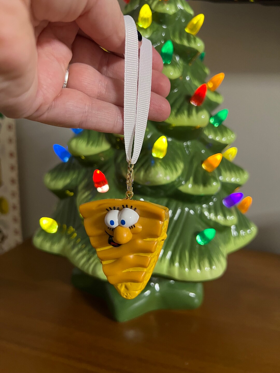 Vintage 1989 Burger King Apple Pie Toy Ornament - Etsy