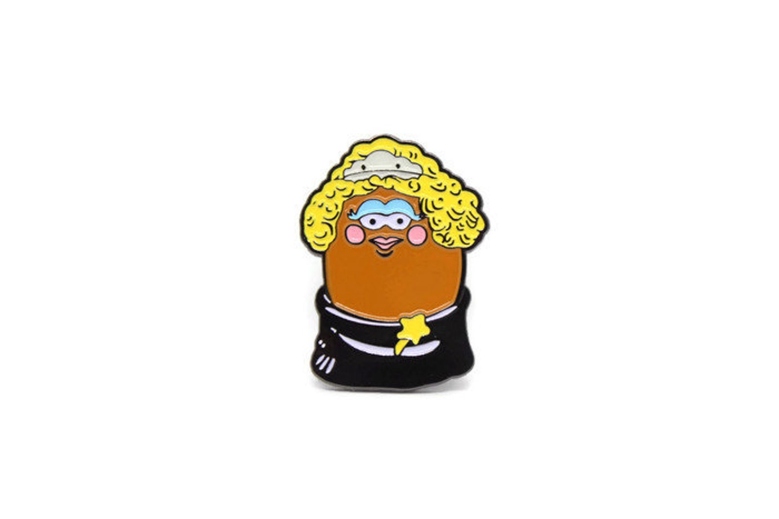Beauty Queen Halloween Mcnugget Enamel Pin - Etsy