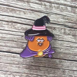 Witch Halloween Mcnugget Enamel Pin - Etsy