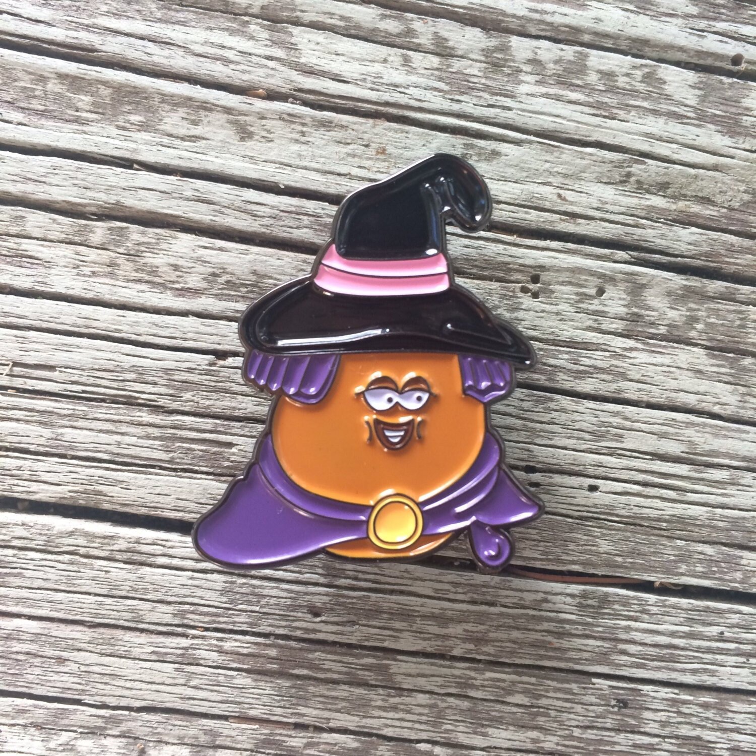 Witch Halloween Mcnugget Enamel Pin - Etsy
