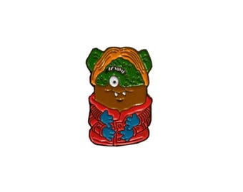 Creature Halloween McNugget Enamel Pin