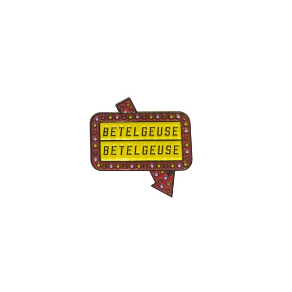 Betelgeuse Marquee Sign Enamel Pin