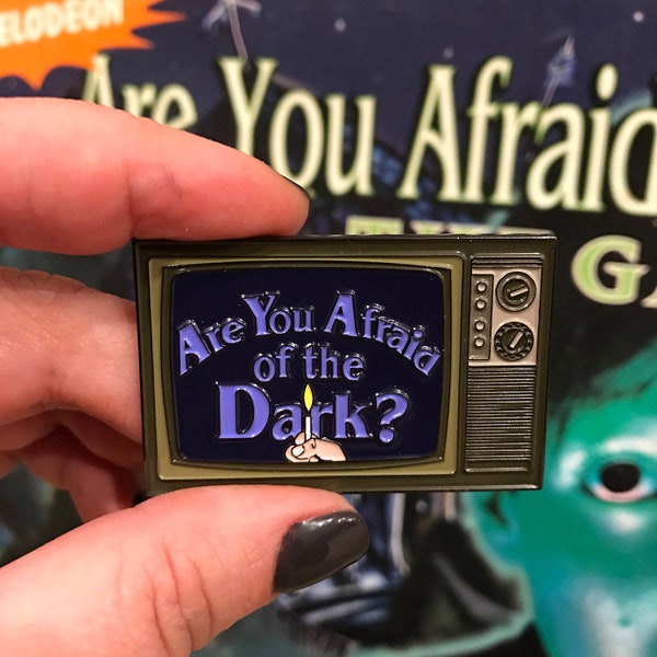 Are You Afraid of the Dark Soft Enamel Pin