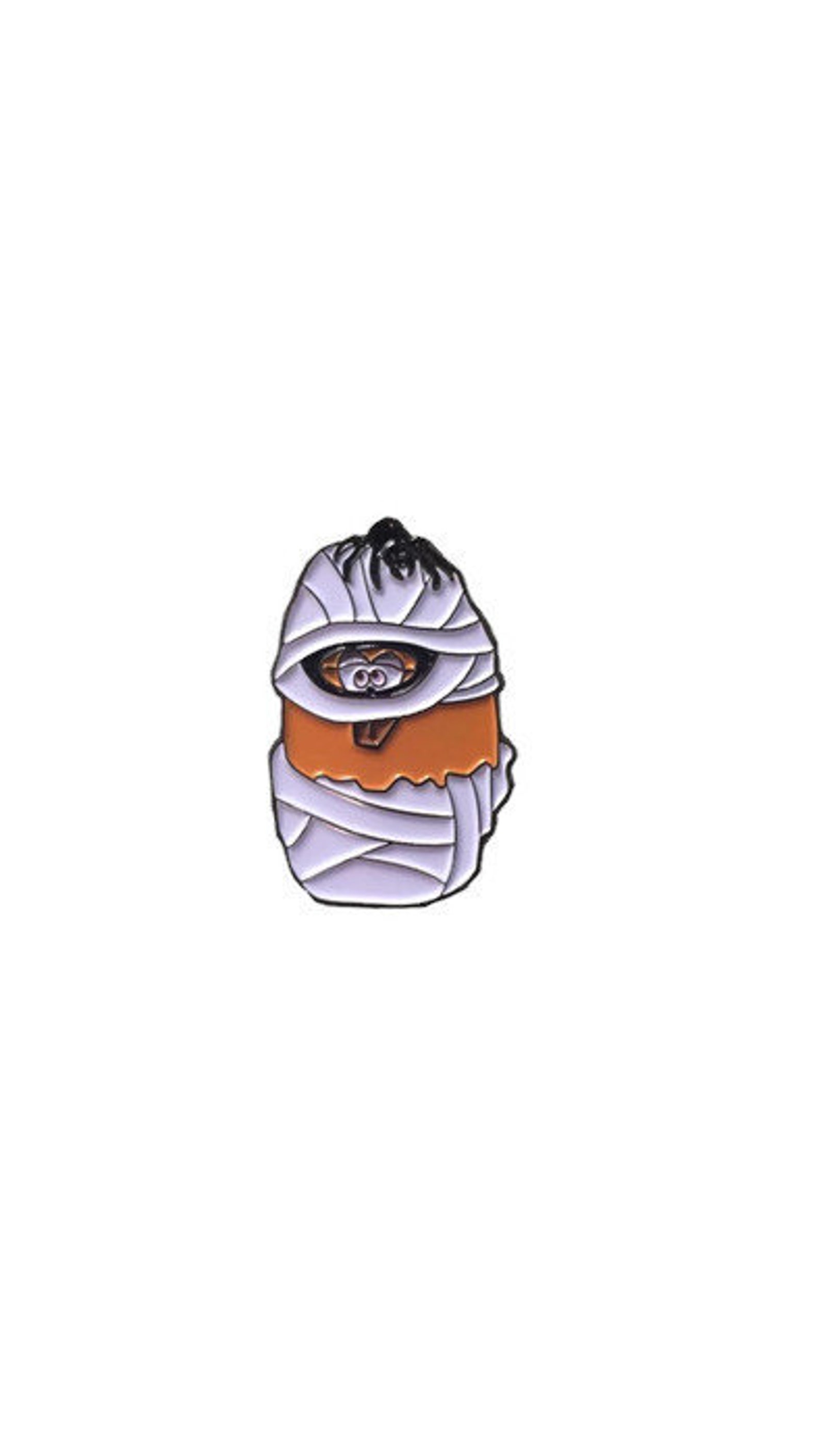 Mummy Halloween Mcnugget Enamel Pin - Etsy