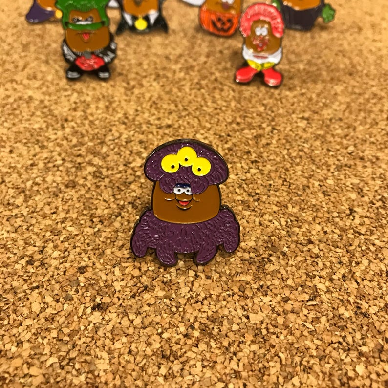 Alien Halloween Mcnugget Buddies Soft Enamel Pin - Etsy