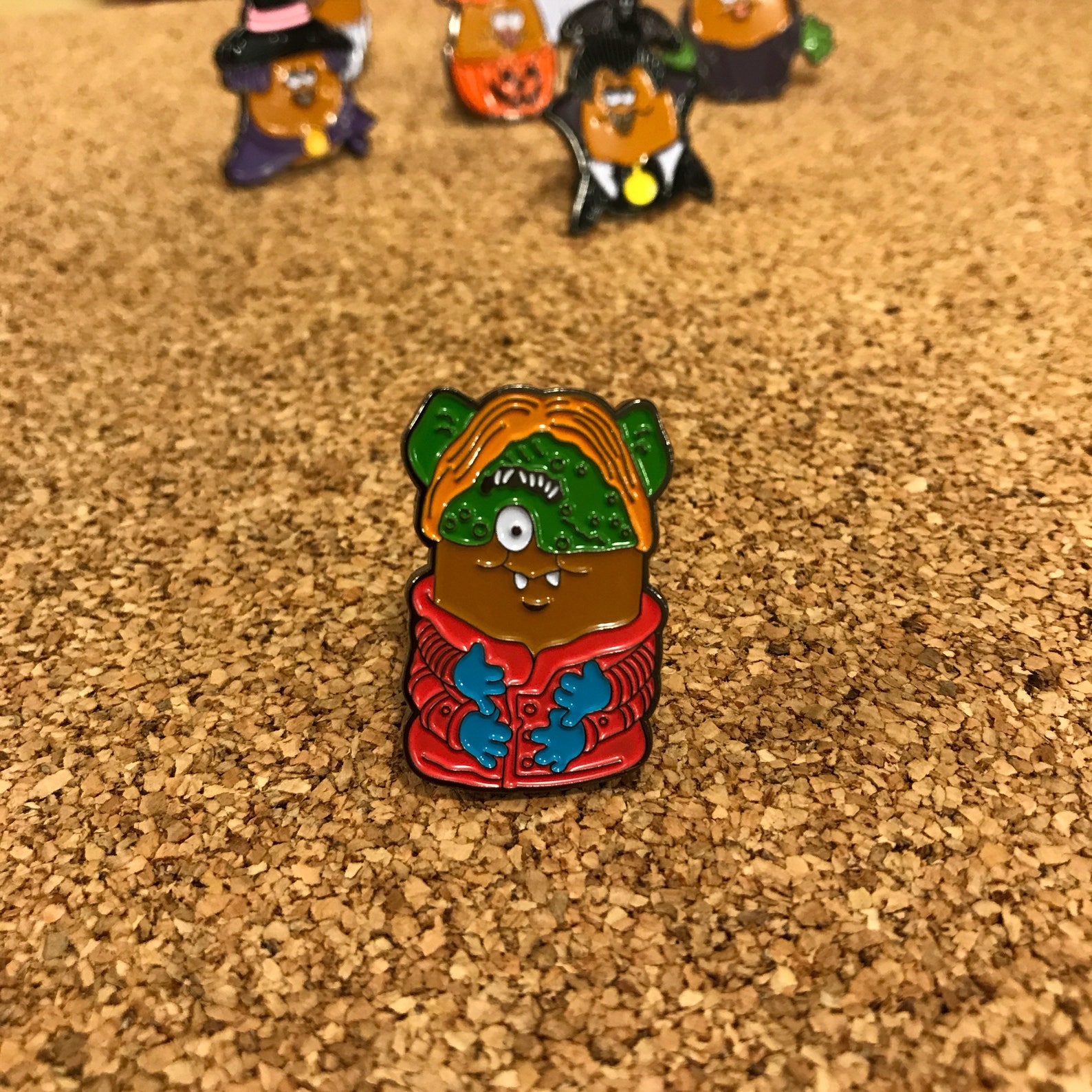 Creature Halloween Mcnugget Enamel Pin - Etsy