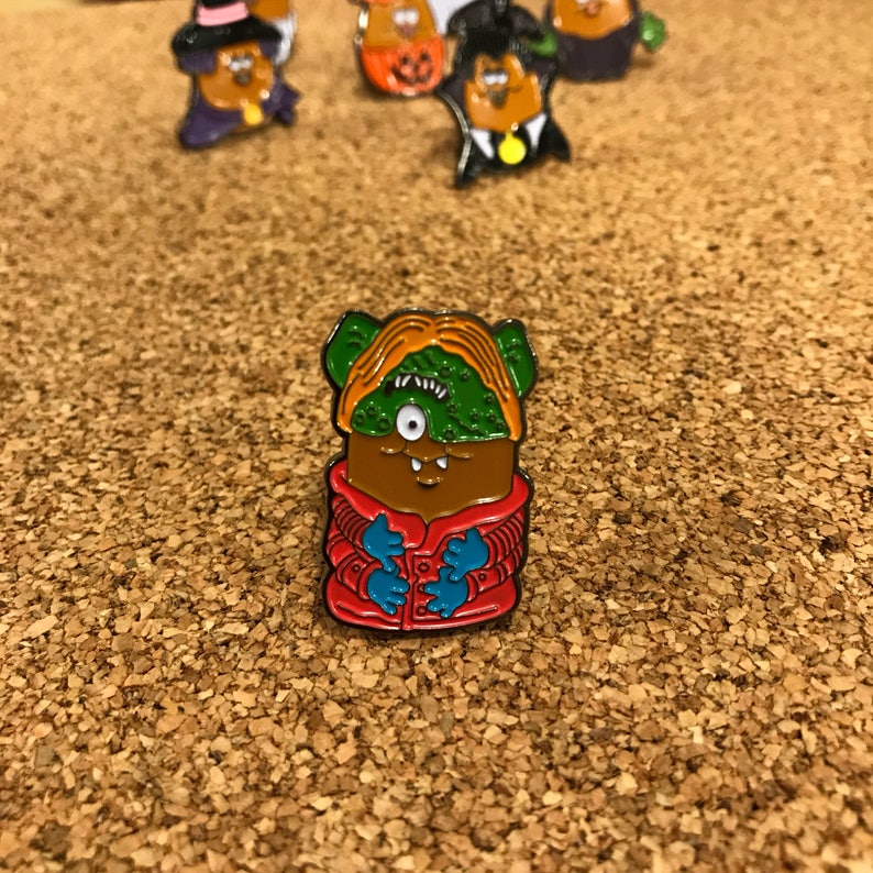 Creature Halloween Mcnugget Enamel Pin - Etsy