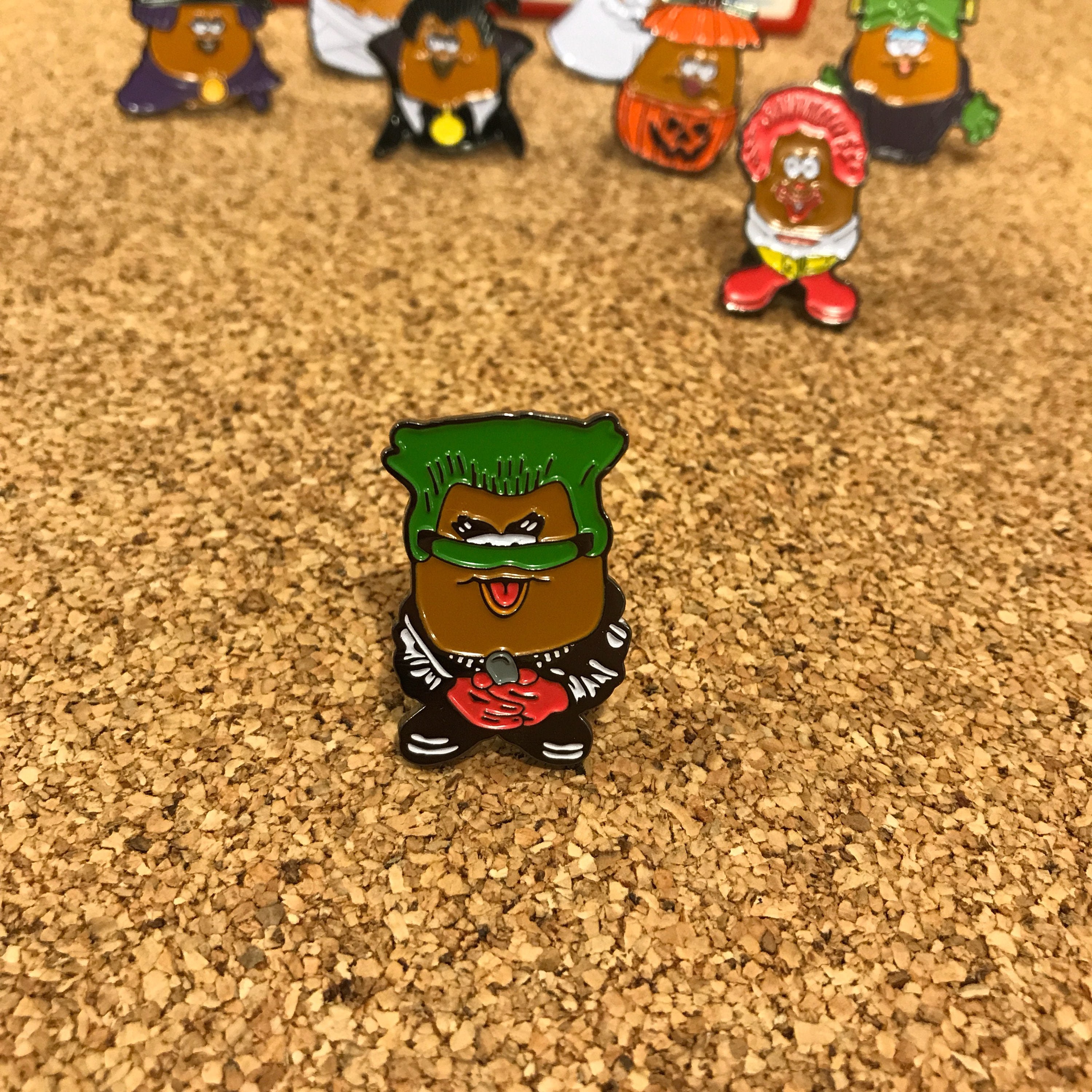 Rockstar Halloween Mcnugget Buddies Soft Enamel Pin - Etsy