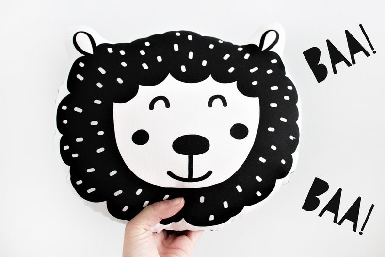 black sheep pillow