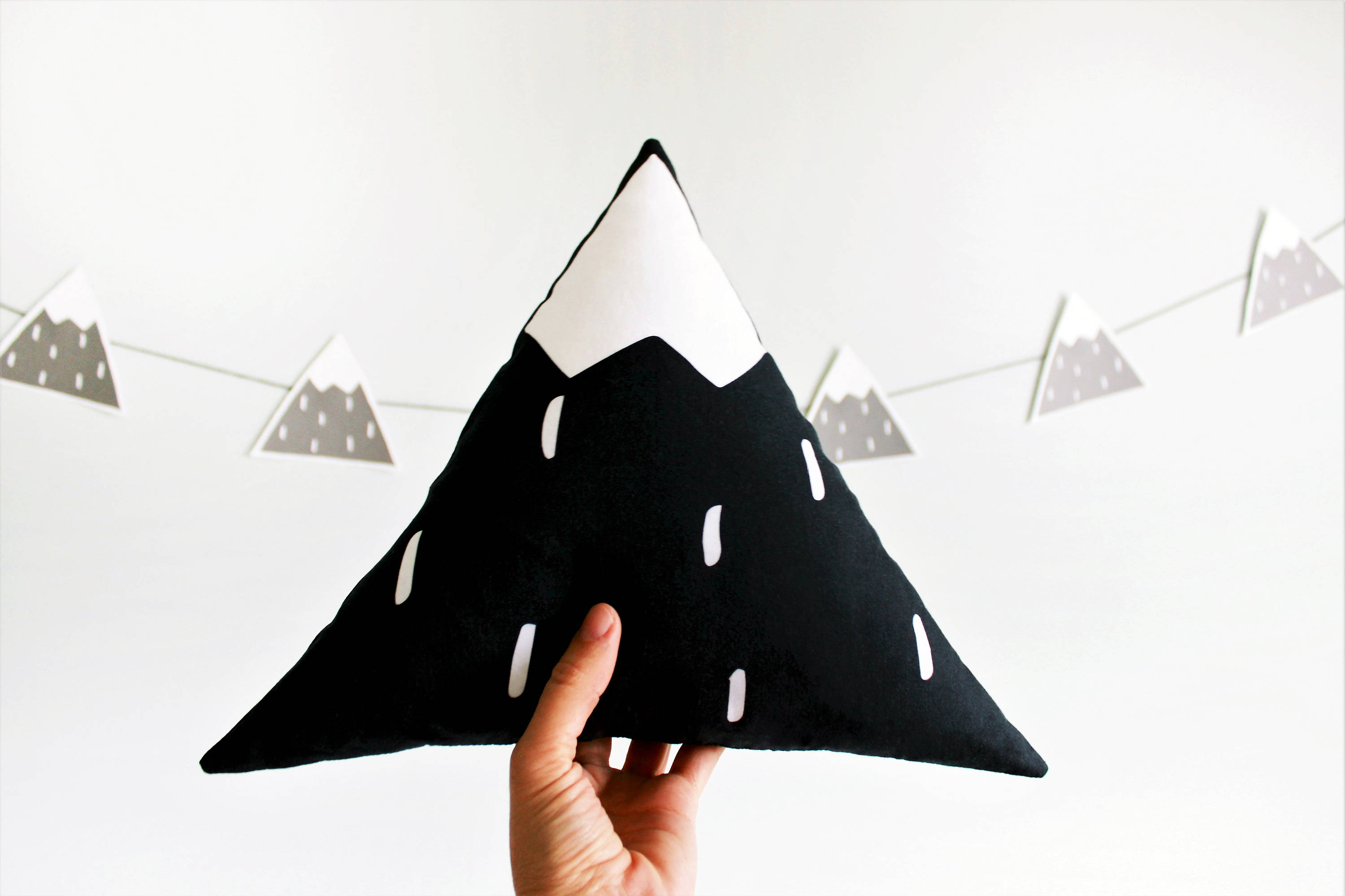 Mountain Baby Mobile Woodland Baby Mobile Nursery Mobile Etsy
