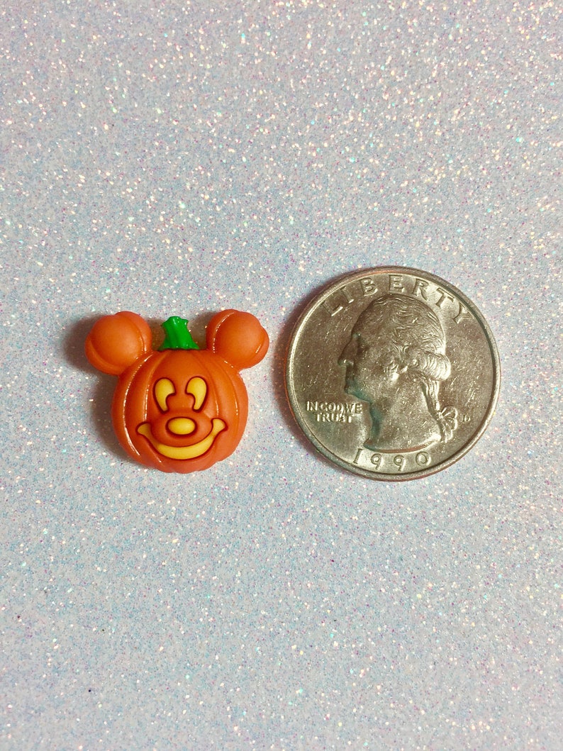 Disney Halloween earrings, Disney earrings, Disney jewelry, Mickey and Minnie pumpkin, Halloween earrings, Fish extenders, Disney cruise image 4