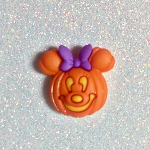 Disney Halloween earrings, Disney earrings, Disney jewelry, Mickey and Minnie pumpkin, Halloween earrings, Fish extenders, Disney cruise image 5