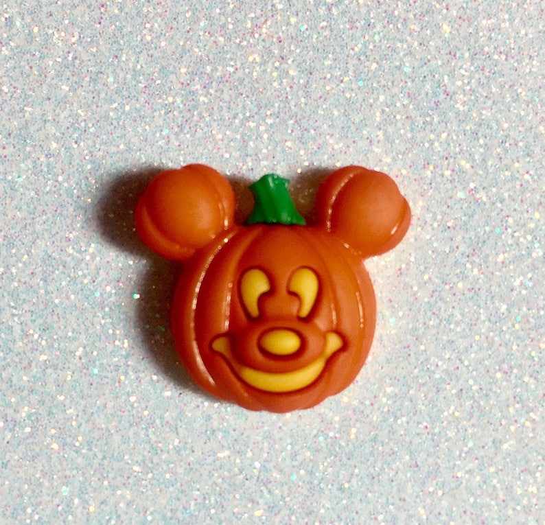 Disney Halloween earrings, Disney earrings, Disney jewelry, Mickey and Minnie pumpkin, Halloween earrings, Fish extenders, Disney cruise image 3