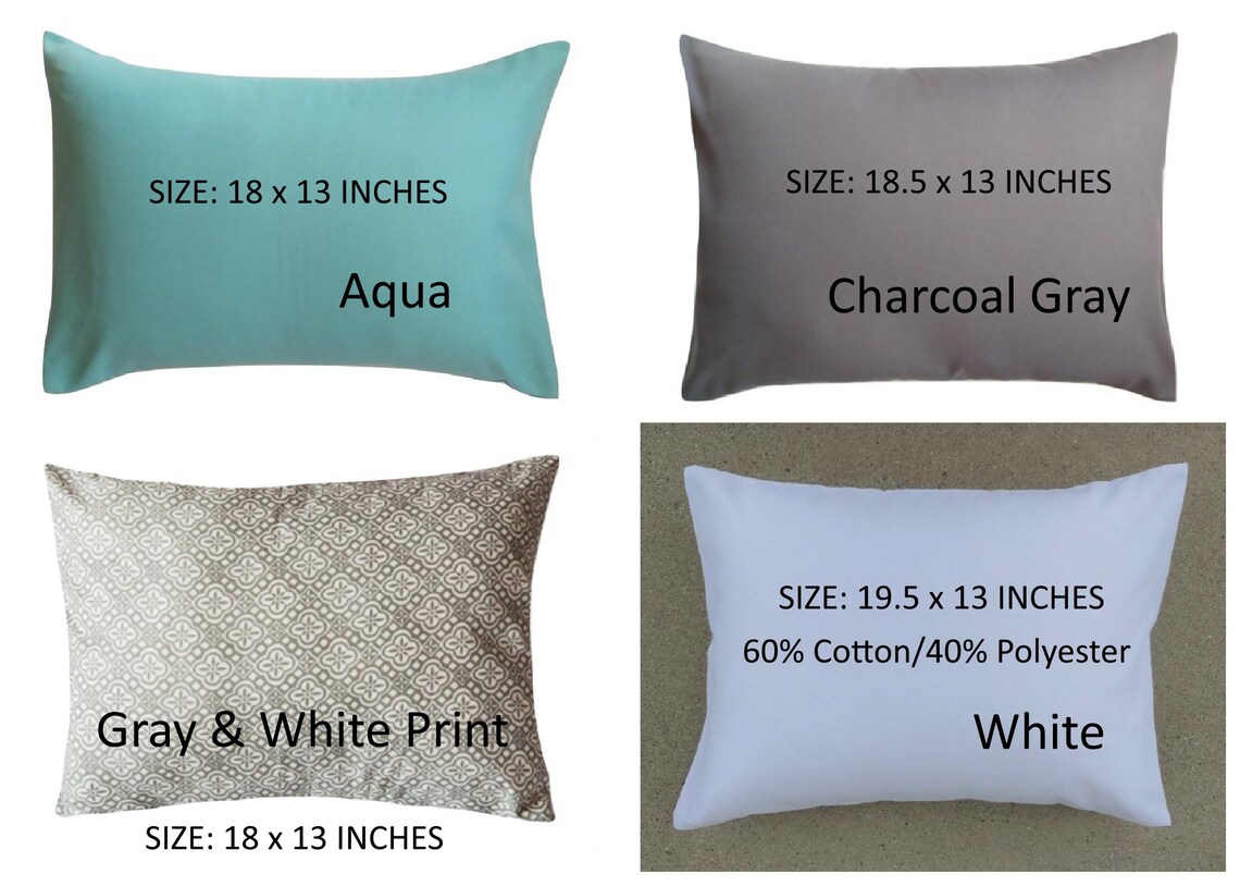 Charcoal Gray Toddler or Traveler Pillowcase. Irresistibly Etsy