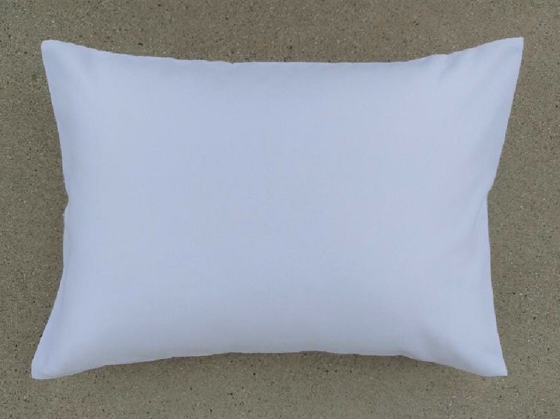 White Toddler or Traveler Pillowcase. Irresistibly Soft and Snuggly. image 1