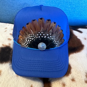 Feathered Trucker Hat