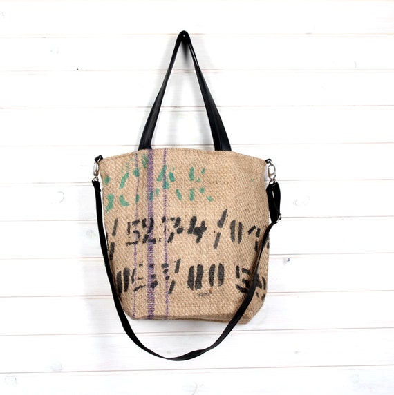 Jute Bag Bucked Bag Casual Bag Linen Tote Natural Bag Bags Real Leather bag Tote Large Perfect for Festival School Weekend Boho Etsy Australia