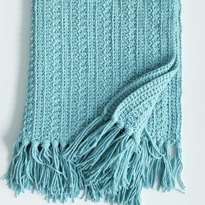 Crochet Forever Fleece Throw Pattern