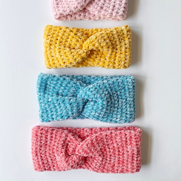 Crochet Headband - Etsy