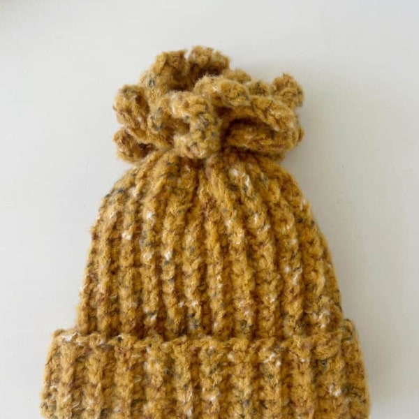 Crochet Extra Fun Fringe Hat Pattern
