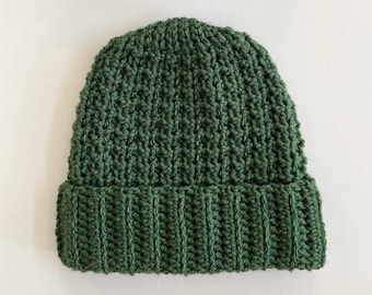 Crochet Even Mixed Loop Hat
