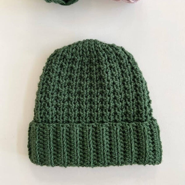 Crochet Even Mixed Loop Hat