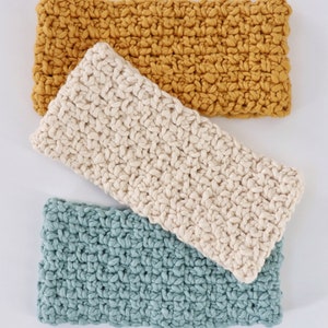 Easy Crochet Cotton Neck Warmer Pattern