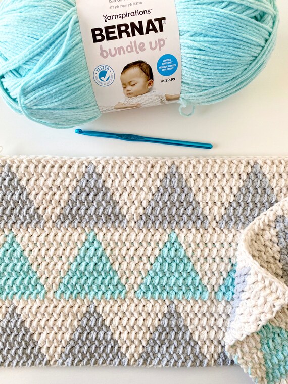 Bernat bundle brights blanket pattern sale