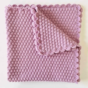 Crochet Berry Blossom Baby Blanket