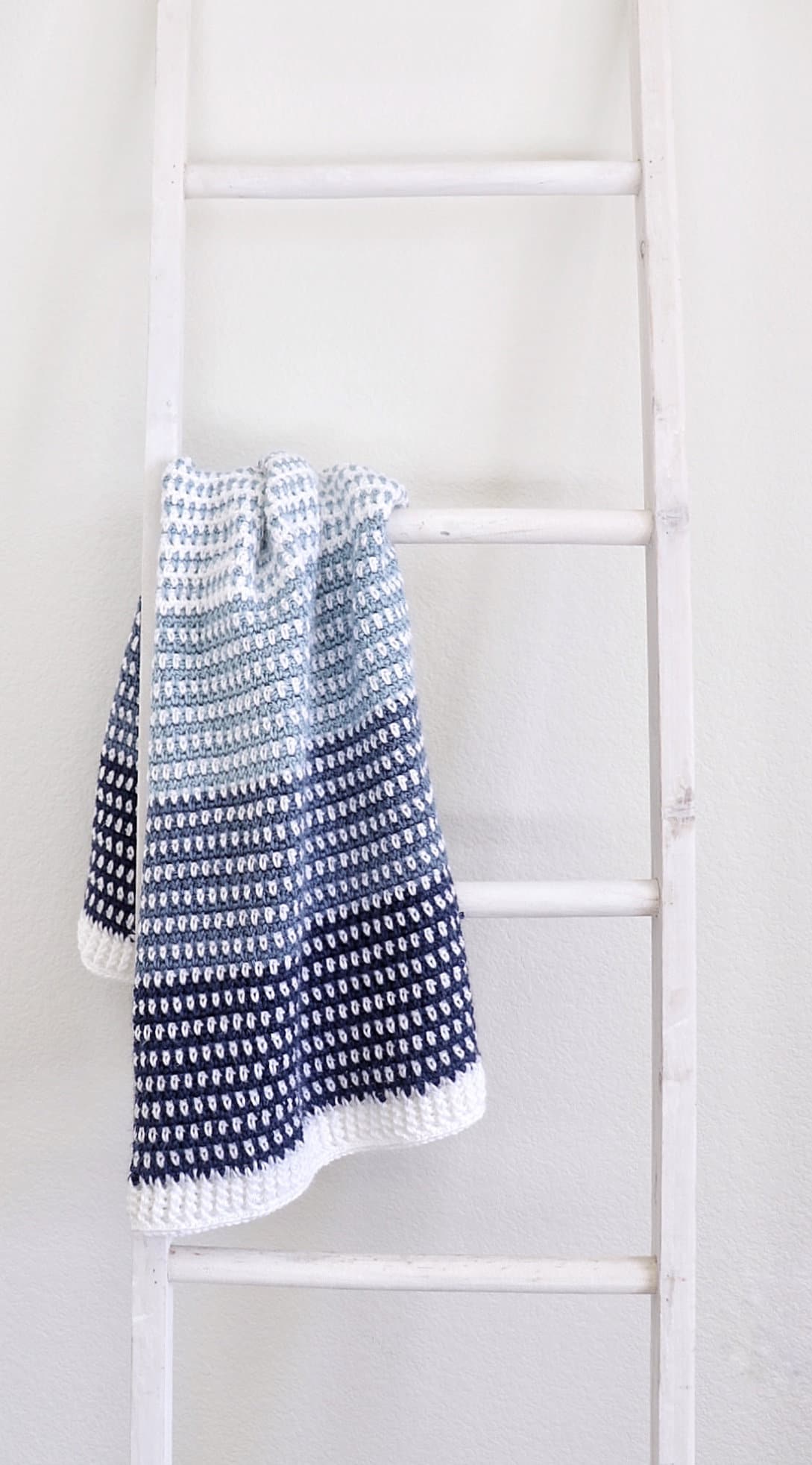 Crochet Country Blues Baby Blanket Pattern Etsy