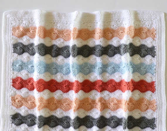 Catherine wheel crochet baby blanket pattern sale