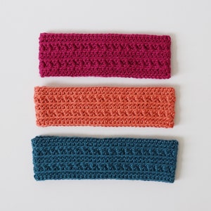 Half Double Crochet Cluster Headband Pattern