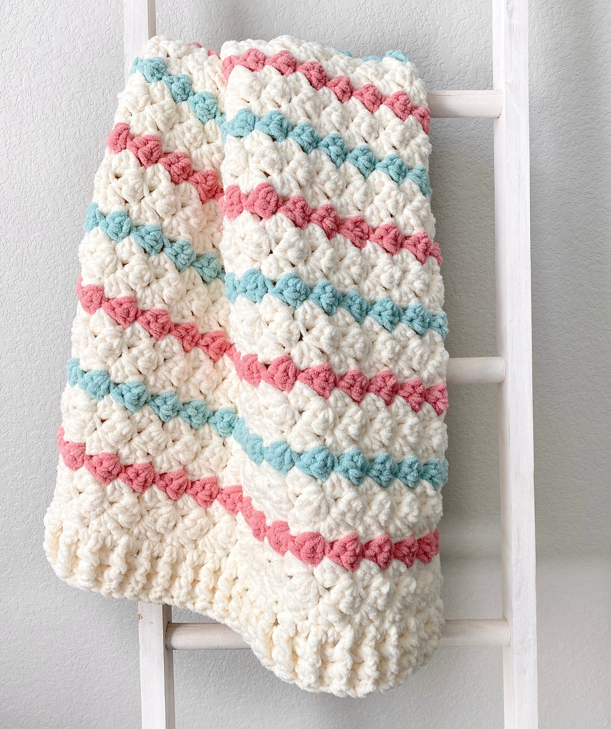 Beginner Crochet Pattern BERNAT Blanket Yarn Crochet Pattern Textured  Blanket Crochet Pattern Easy Crochet Baby Blanket Pattern Afghan 