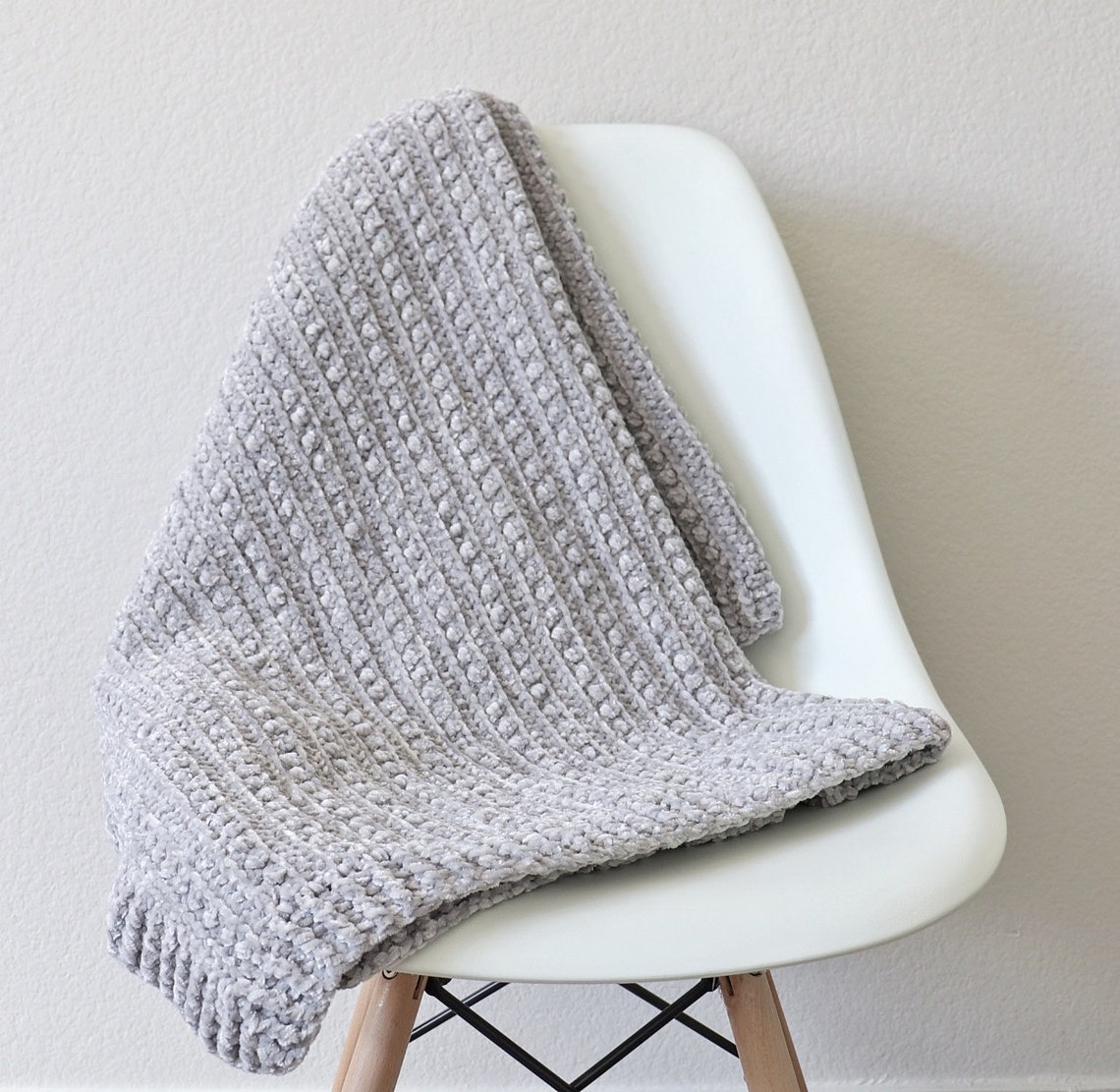 Crochet Velvet Berries Throw Pattern Etsy