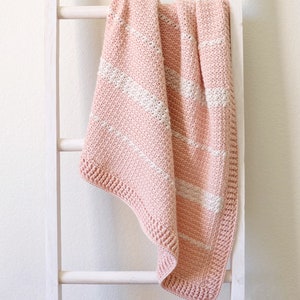 Crochet Berry and Mesh Baby Blanket Pattern