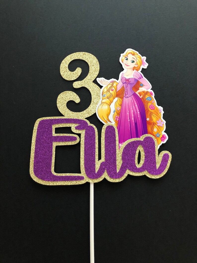 Rapunzel Disney Priness Disney Tangled Cake topper
