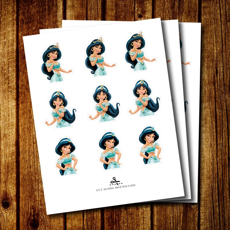 Free Free 230 Princess Jasmine Cupcake Toppers Printable SVG PNG EPS DXF File