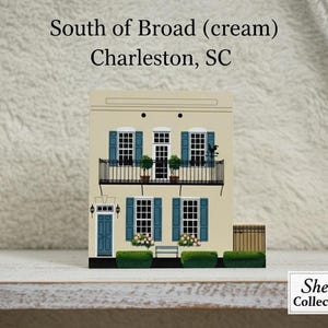 Coleccionables de Sheila: #CHS 65 South of Broad (Cream) Charleston, SC en caja