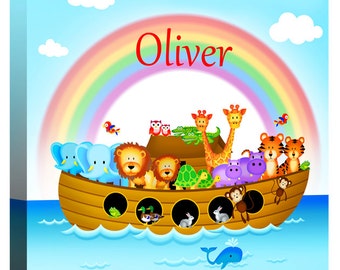 personalised jungle animal alphabet letter childrens name etsy